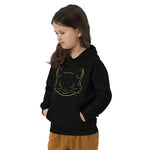Load image into Gallery viewer, Cute Cat Style Art Kids Eco Hoodie by AAUstyle
