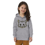 Load image into Gallery viewer, Cute Cat Style Art Kids Eco Hoodie by AAUstyle
