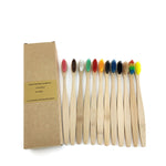 Load image into Gallery viewer, Adults 12PCS Biodegradable Eco-Friendly Bamboo Toothbrush
