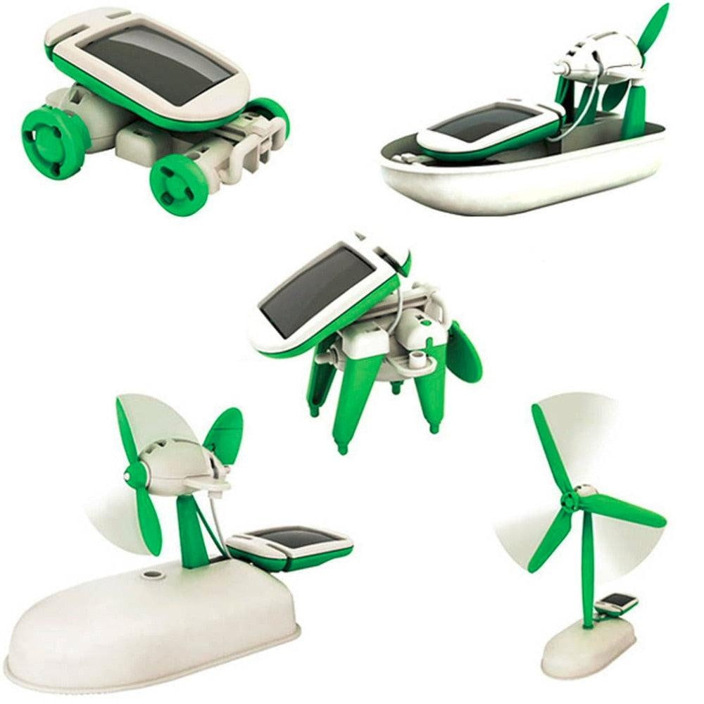 Kids Solar Energy Learning Toy - DIY 6-in-1 Set