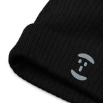 Load image into Gallery viewer, SMILE Art Beanie - Recycled cuffed beanies by AAUstyle
