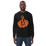 Load image into Gallery viewer, Unisex Halloween Sweatshirt - Pumpkin Art by AAUstyle, Eco-Friendly Sweatshirts
