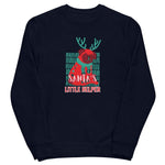 Load image into Gallery viewer, Unisex Eco Sweatshirt - Santa&#39;s Little Helper Christmas Style Art by AAUstyle
