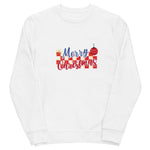 Load image into Gallery viewer, Unisex Eco Sweatshirt - Merry Christmas Style Art by AAUstyle
