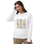 Load image into Gallery viewer, Unisex Eco Sweatshirt - Christmas Tree Style Art by AAUstyle

