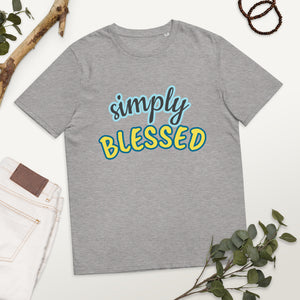 SIMPLY BLESSED Tees - Unisex organic cotton t-shirt