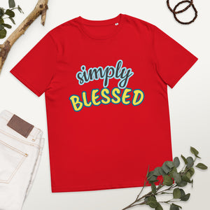 SIMPLY BLESSED Tees - Unisex organic cotton t-shirt