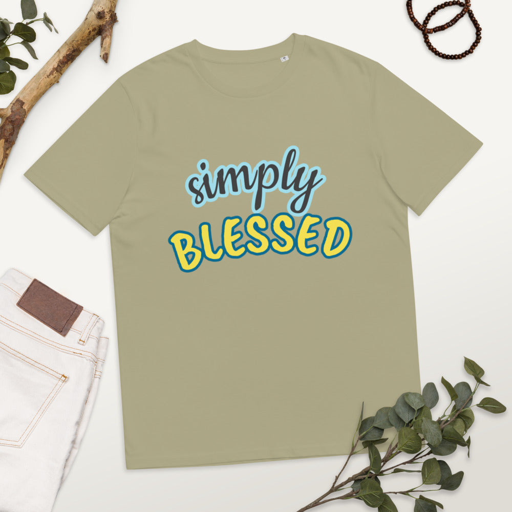 SIMPLY BLESSED Tees - Unisex organic cotton t-shirt