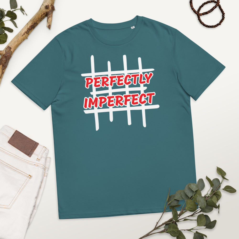 PERFECTLY IMPERFECT t-shirts - Unisex organic cotton tees