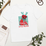 Load image into Gallery viewer, Santa Little Helper Style Art T-Shirts Unisex Organic Cotton Tees
