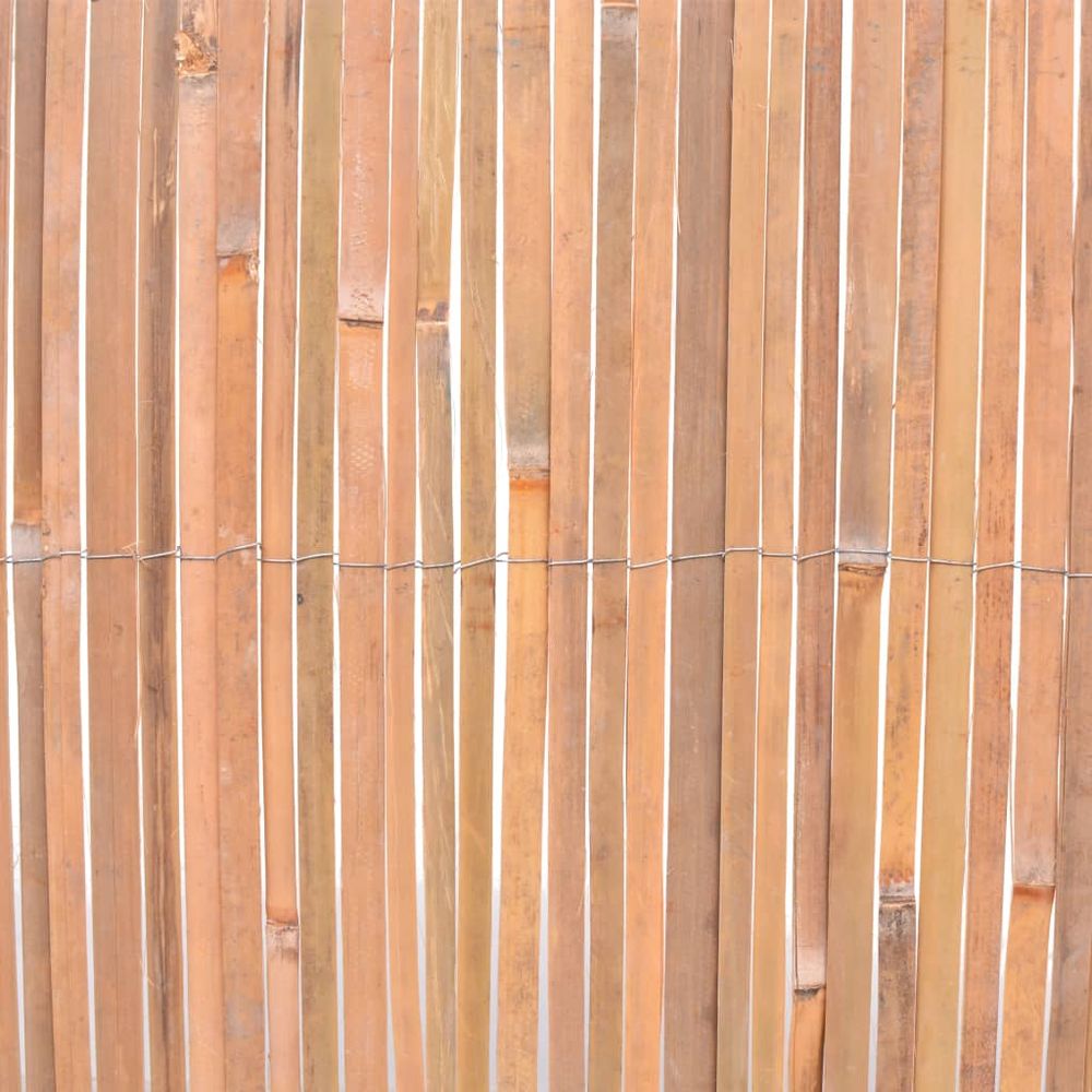 vidaXL Bamboo Fence Panel Garden Outdoor Barrier Border Edging Multi Sizes