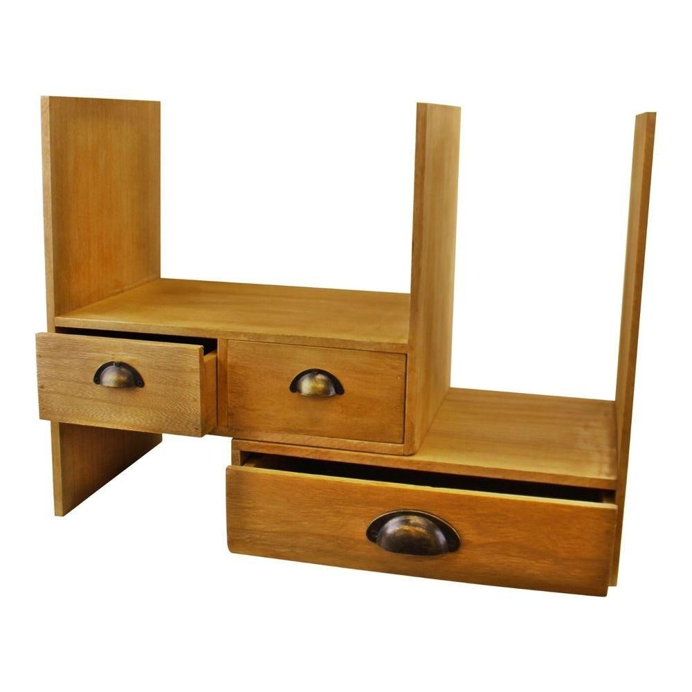 Storage Unit Desktop Image Wooden Desktop Storage Unit – AAU Style