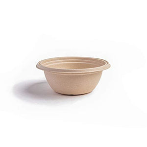 Zume Premium 500 ml Small Bowl, Natural (Case of 600)