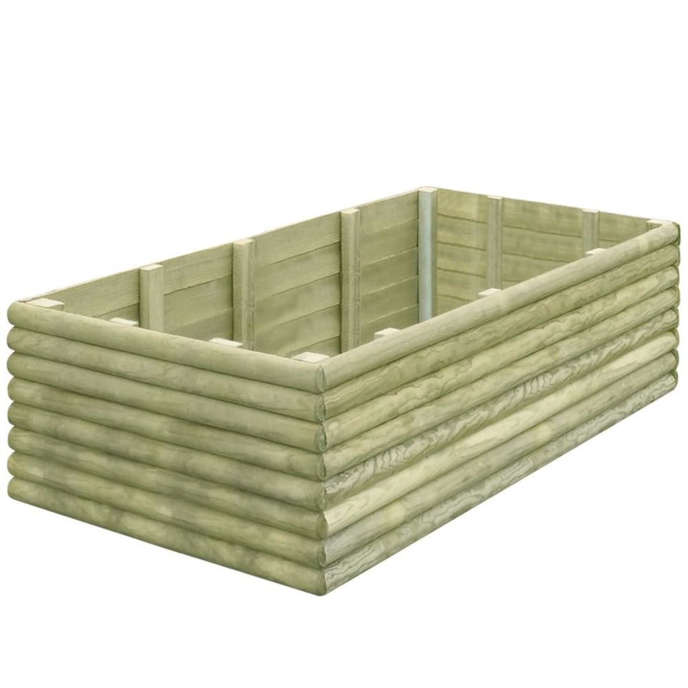 Garden Raised Bed Impregnated Pinewood 19 mm