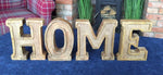 Load image into Gallery viewer, Hand Carved Wooden Embossed Letters Home
