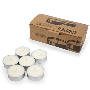 Eco Plant Wax Tealight, Pack of 24 - Fast Delivery