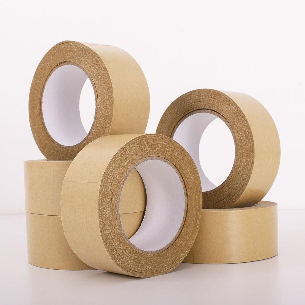 AAU Style 6 / 36 Multi-pack Environmentally Friendly Kraft Tape 48mm x 50m - Fast Delivery