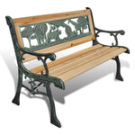 Load image into Gallery viewer, Children Garden Bench - 84 cm Wooden Bench with Free Delivery

