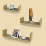 Load image into Gallery viewer, Floating Wooden Wall Shelves Shelf Corner Square Storage Display Home Furniture
