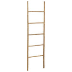 Load image into Gallery viewer, vidaXL Towel Ladder with 5 Rungs 170 cm Bamboo
