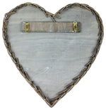 Load image into Gallery viewer, Wicker Heart Shaped Shelf Unit 52 cm
