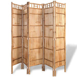 Load image into Gallery viewer, vidaXL 5-Panel Room Divider Bamboo 200x160 cm
