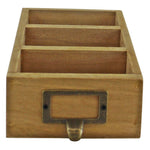 Load image into Gallery viewer, Wooden Desk Tidy 3 Slots Desk Deco
