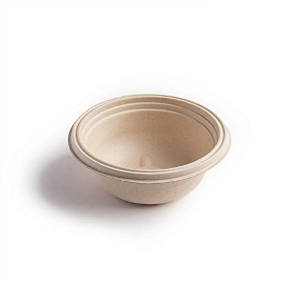 Zume Premium 500 ml Small Bowl, Natural (Case of 600)