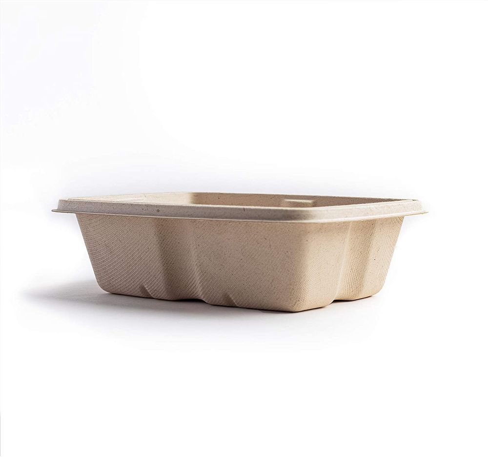 Zume Premium 500ml X-Small Container with Snap-Fit Lid, Natural (Pack ...