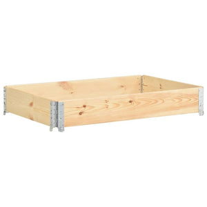 1 pc - 3pc Raised Bed Solid Pine Wood