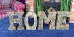 Load image into Gallery viewer, Hand Carved Wooden Geometric Letters Home
