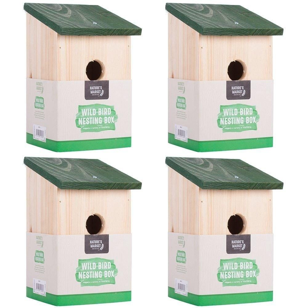 4 x Wooden Nesting Box DGI-3956
