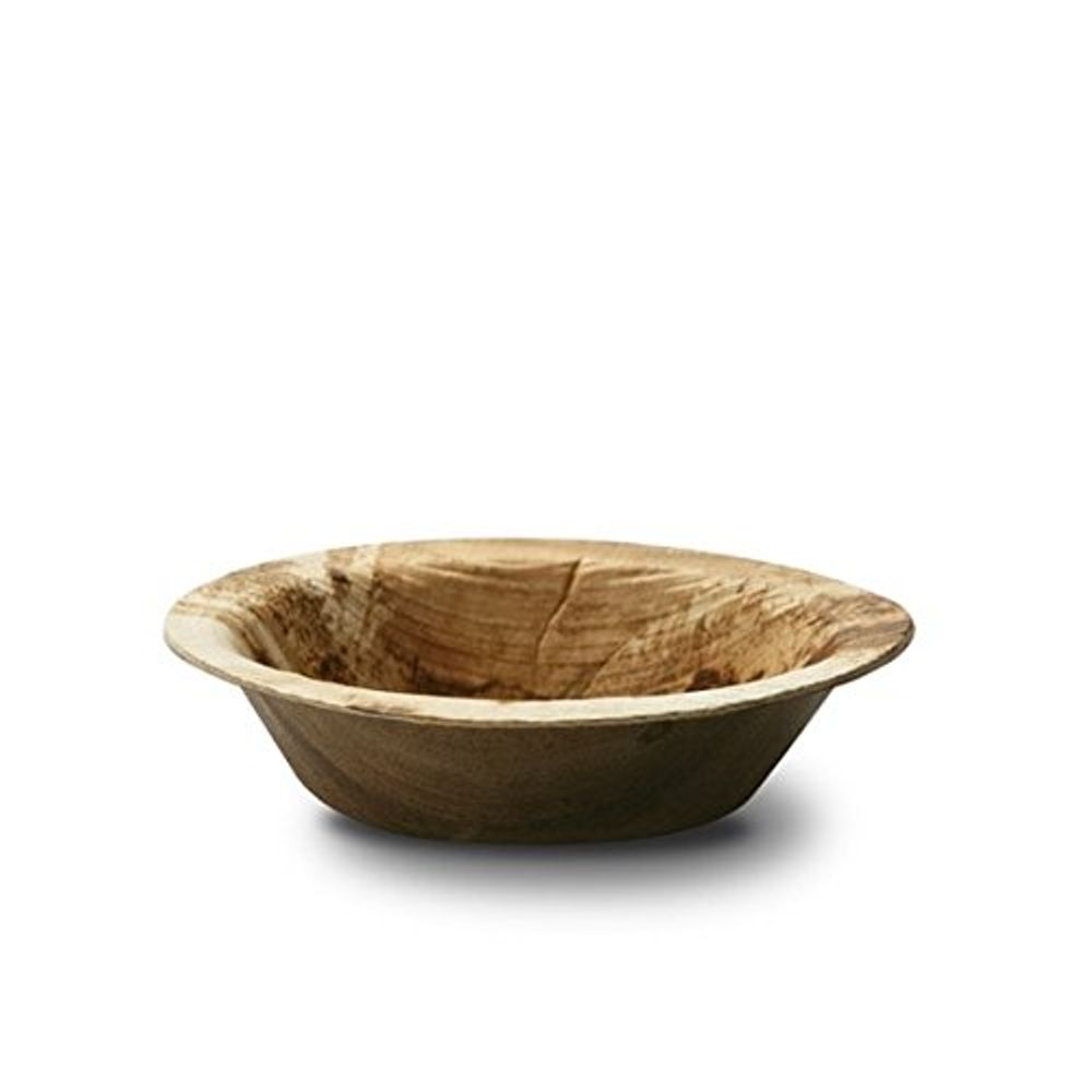 25 Eco Friendly Compostable Disposable Areca Palm Leaf Round Bowl - Fast Delivery