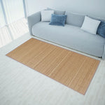 Load image into Gallery viewer, vidaXL Rectangular Bamboo Rug Carpet Flooring Brown/Light Wood Multi Sizes

