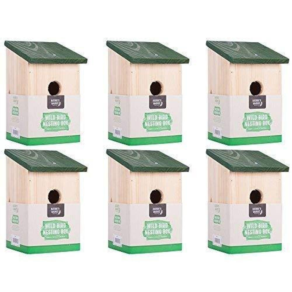 6 x Wooden Nesting Box DGI-3956
