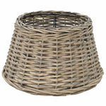 Load image into Gallery viewer, vidaXL Lamp Shade Wicker 14.9&quot;x9.1&quot;/11.8&quot;x7.9&quot; Natural Home Light Shape Cover
