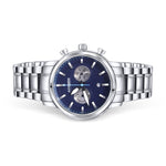 Load image into Gallery viewer, Amber Time Men&#39;s Quartz Chronograph Watch Stainless Steel Band - Blue
